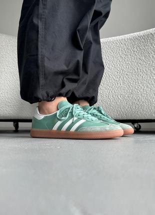 Кросівки adidas samba mint10 фото