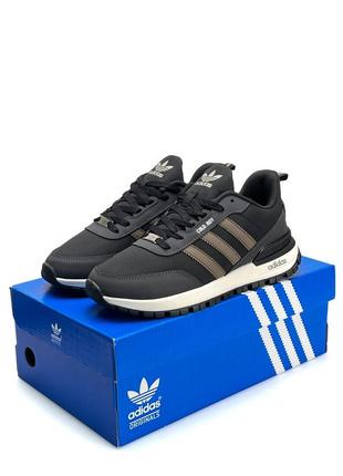 Чоловічі кросівки adidas originals run 60s 3.0 black grey