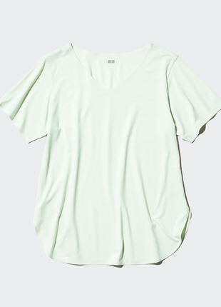 Футболка airism бесшовная uniqlo, длинная