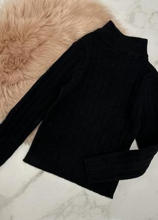 Классный гольф, черный гольф, водолазка, базовый гольф