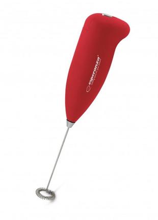 Вспенитель для молока esperanza milk frother ekf001r 2хaa красный