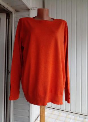 Віскозний светр джемпер великого розміру батал