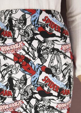 Юбка мини эластичная "atmosphere marvel comics", uk14/eur42. 4