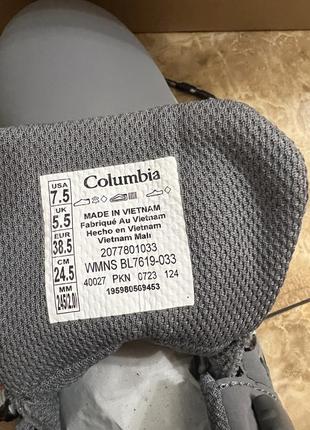 Треккинговые сапоги водонепроницаемые женские columbia3 фото