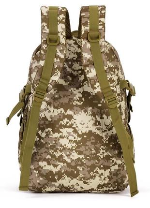Рюкзак тактичний військовий protector plus s405 40л із системою molle desert digital камуфляж2 фото