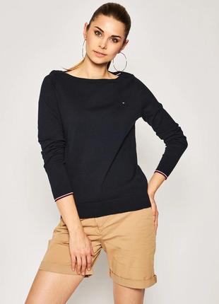 Женский вязаный свитер tommy hilfiger