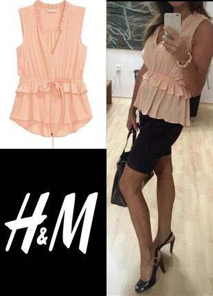 Красива стильна блуза топ h&m турція етикетка