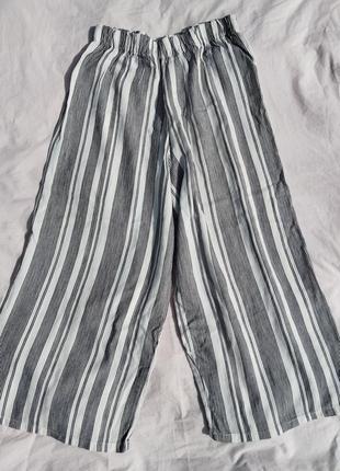 Літні штани кюлоти pull&amp;bear, штани