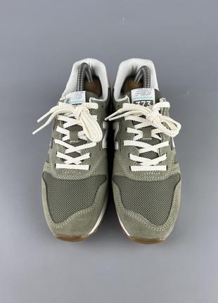 Женские кожаные кроссовки new balance 373 оригинал4 фото