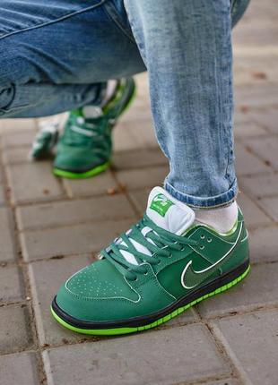 Женские кроссовки nike sb dunk low concept green lobster скидка sale &lt;unk&gt; smb3 фото