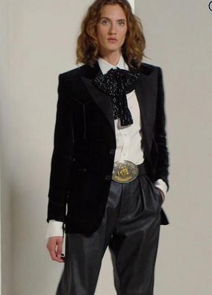 Блейзер из бархата