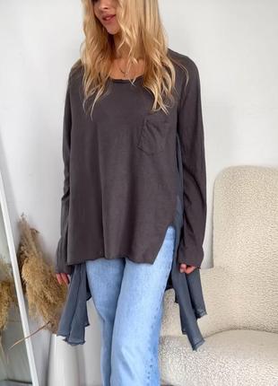 Кофта оверсайз, туника ewa i walla rundholz оригинал