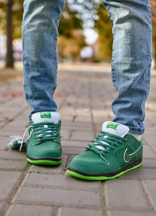 Мужские кроссовки nike sb dunk low concept green lobster скидка sale &lt;unk&gt; smb4 фото