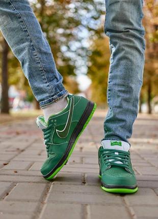 Мужские кроссовки nike sb dunk low concept green lobster скидка sale &lt;unk&gt; smb3 фото