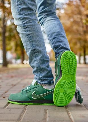 Мужские кроссовки nike sb dunk low concept green lobster скидка sale &lt;unk&gt; smb7 фото