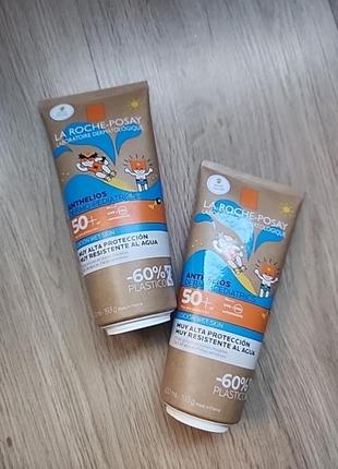 La roche posay spf 50+  молочко для дітей