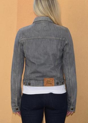 Винтажная джинсовая куртка пиджак vintage storage eyewear caps polo-shirts denim jean jacket джинсовка rl