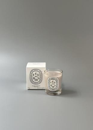 Свічка diptyque - feu de bois 70 г