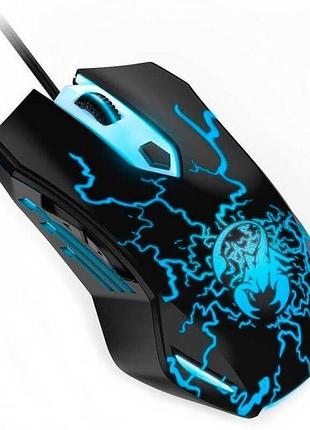 Мышь игровая компьютерная genius scorpion spear 31040002400 2000dpi проводная черный