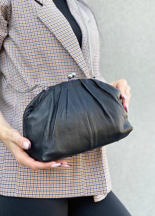 Жіноча шкіряна сумка polina&eiterou