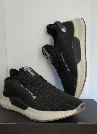 Кроссовки мягкие беговые adidas response boost черные