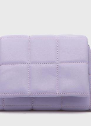 Фіолетова сумочка через плече