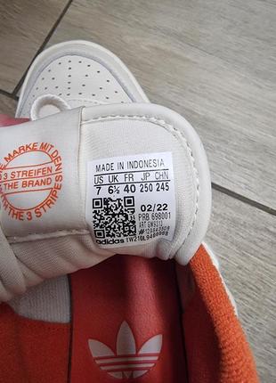 Adidas forum low x wood wood beige gw9313, кроссовки branco adidas originals forum, кожаные кеды брендовые6 фото