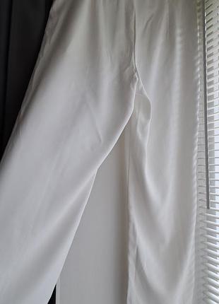 Белые прямые брюки 4