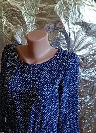 🧸 розпродаж! легка сукня синя сарафан 🧸3 фото