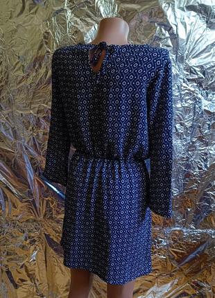 🧸 розпродаж! легка сукня синя сарафан 🧸6 фото
