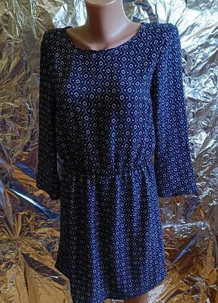 🧸 розпродаж! легка сукня синя сарафан 🧸2 фото