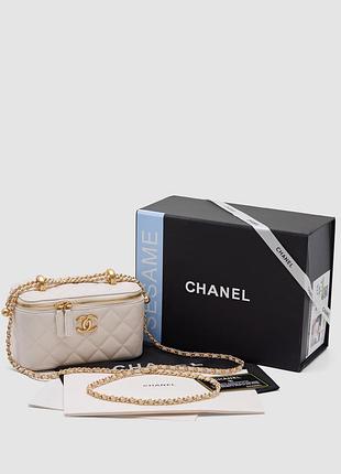 Сумочка в стиле chanel lambskin