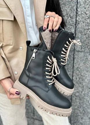 Ботинки женские демисезонные натуральные5 фото