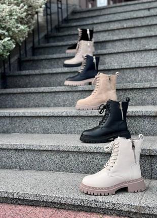 Ботинки женские демисезонные натуральные2 фото