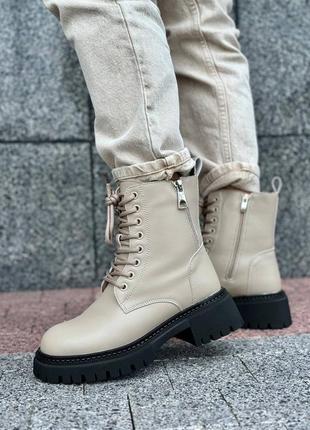 Ботинки женские демисезонные натуральные10 фото