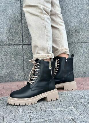 Ботинки женские демисезонные натуральные6 фото