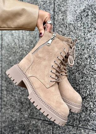 Ботинки женские демисезонные натуральные3 фото