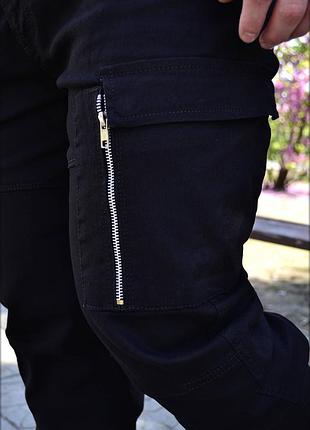 Джоггеры redman black stripes