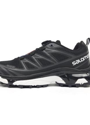 Чоловічі кросівки salomon s/lab xt-6 adv чорні на білій