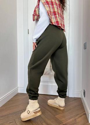 Теплые и уютные спортивные штаны батал8 фото