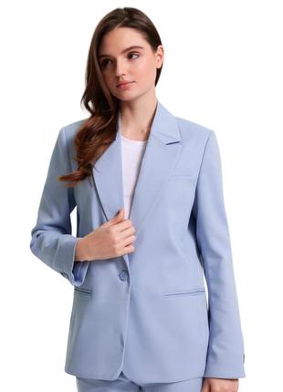 Жіночий блейзер "crown" бузковий. розмір 50