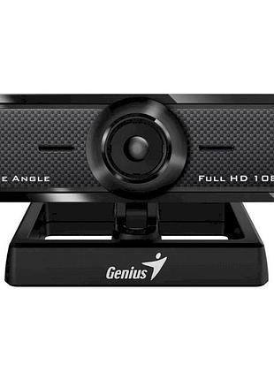Веб-камера genius widecam f100 v2 32200004400 з мікрофоном 1920x1080 чорний