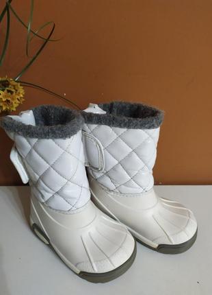 Сапоги резиновые утеплённые, размер 23 chicco