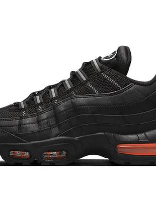 Кроссовки nike air max 95 "black/orange