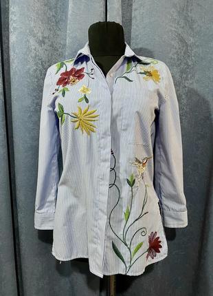 🌺неймовірна сорочка з вишивкою 🌺 zara