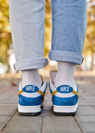 Жіночі кросівки nike sb dunk kasina ind. blue знижка sale | smb6 фото