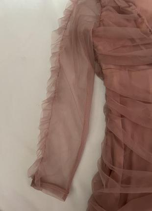 Сукня missguided рожево-персикова4 фото