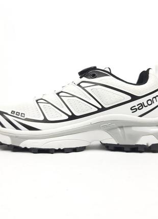Чоловічі кросівки salomon s/lab xt-6 adv білі з чорним