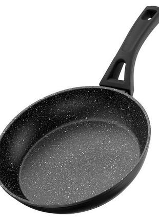 Сковорода аrdesto black mars orion 26 см з антипригарним покриттям ilag (ar0726bo)