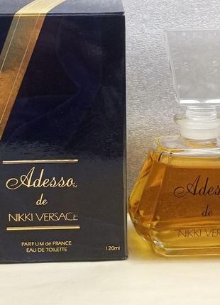 Adesso de nikki versace 120 мл вінтаж рідкість їд